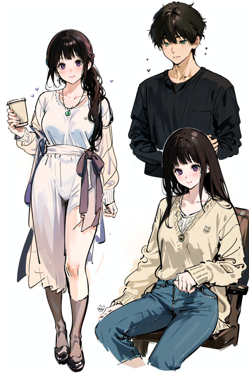 19243-1941740510-(masterpiece_1.2), best quality,PIXIV,Eru and Houtarou,_1girl, chitanda eru, 1boy, oreki houtarou, long hair, artist logo, dress.png